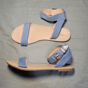 Forever 21 Denim Sandals